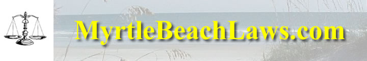 Myrtle Beach Laws dot com logo